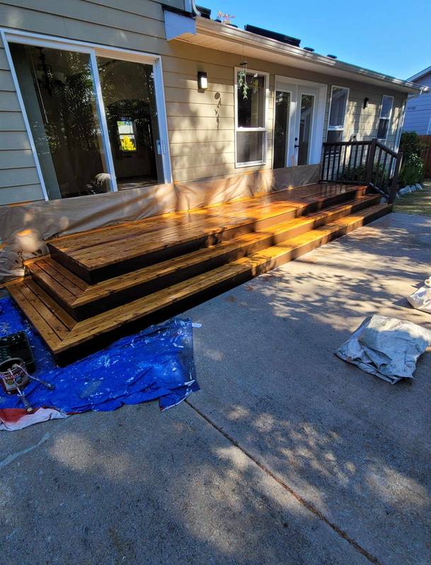fencing and decking fabrication service example