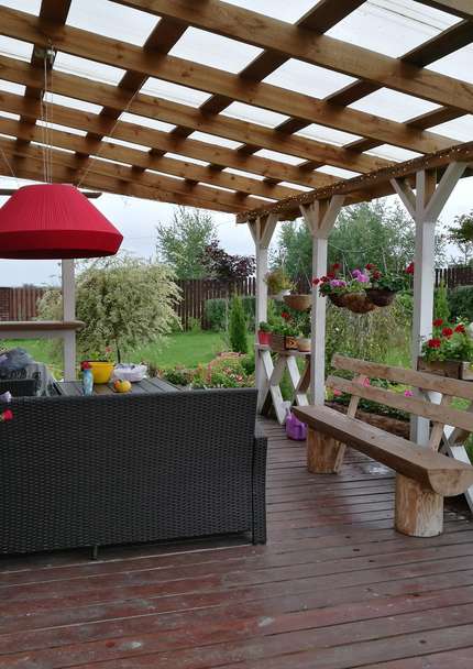 custom pergola project example