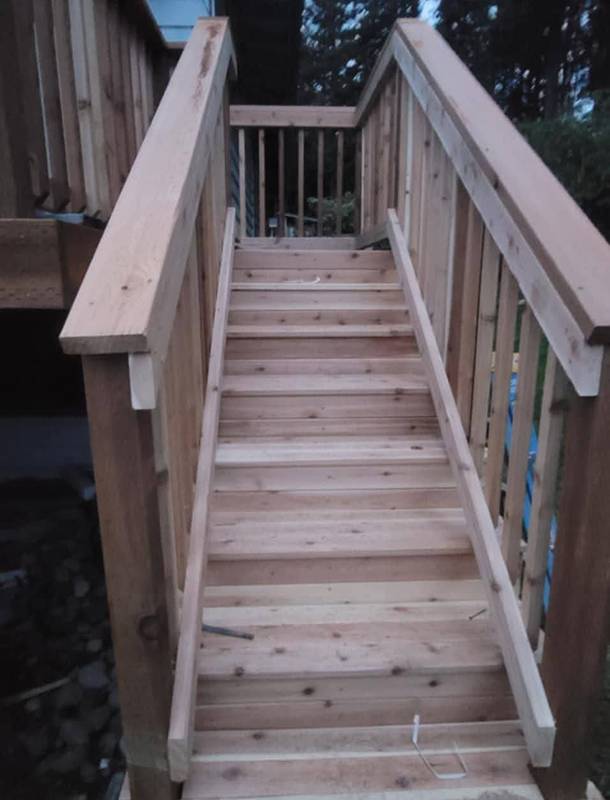 fencing and decking fabrication service example