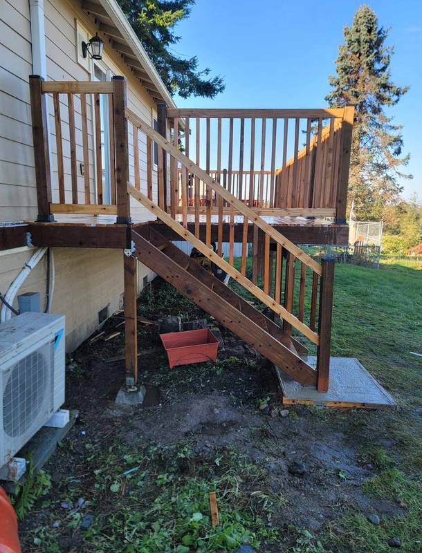 fencing and decking fabrication service example